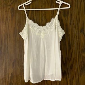 Abercrombie & Fitch White Lace Top